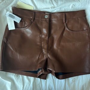 Melina short in cognac
